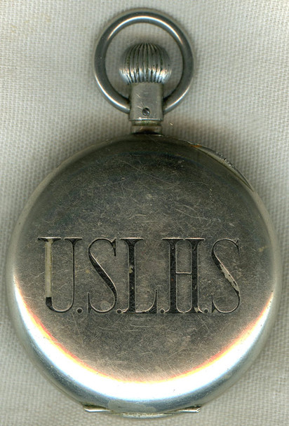 Wonderful Ca 1910 US Light House Service USLHS Stopwatch, Chronograph by Berna