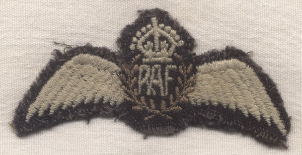 Salty WWII Royal Air Force (RAF) Pilot Wing <p> NO LONGER AVAILABLE