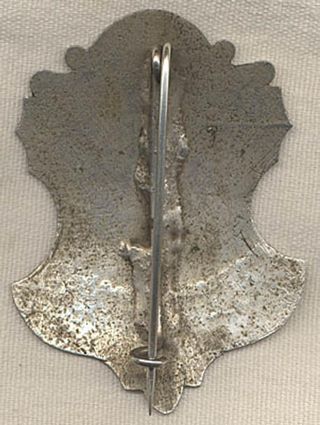 1880s Weymouth, Massachusetts Fire Department Gen. Putnam #4 Badge