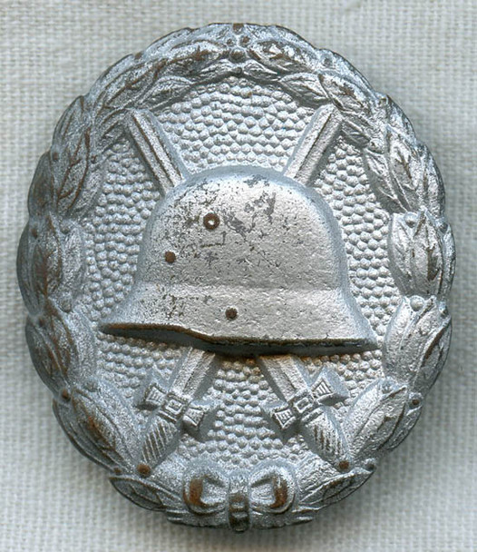 WWI German Army Wound Badge in Silver