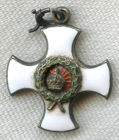 WWI Era Miniature UK Distinguished Service Order Medal