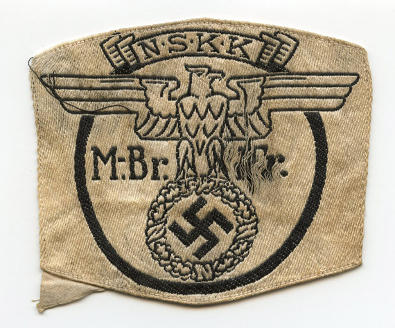 Scarce NSKK (German National Socialist Motor Corps) Sport Shirt Patch