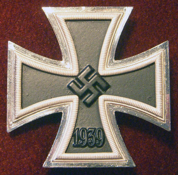 Cased German Iron Cross 1st Class with COA