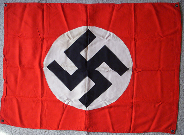 Scarce WWII Nazi Army Vehicle Marker Flag as Used on Tanks