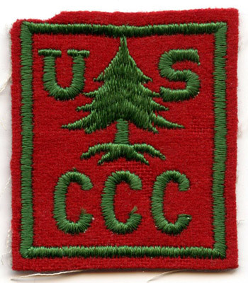 Scarce Mid-1930s Civilian Conservation Corps (CCC) Pocket Patch