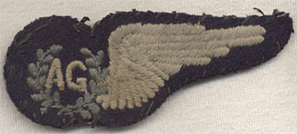 Rare WWII RAAF (Royal Australian Air Force) Air Gunner Wing