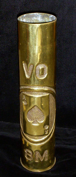 1930 USMC Trench Art 75mm Shell for VO-8M (Observation SQN 8)