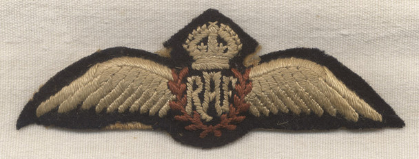 Early WWII Royal Air Force (RAF) Dress Pilot Wing