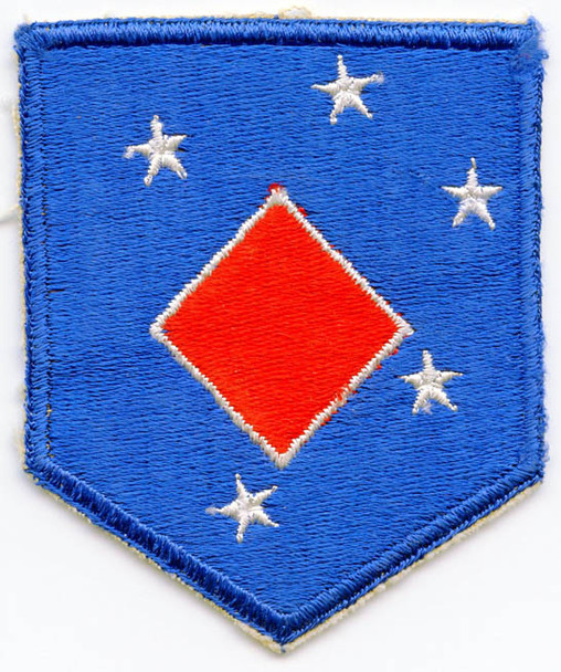 WWII US 1st Marine Amphibious Corps (MAC) Patch Thin Border Variation