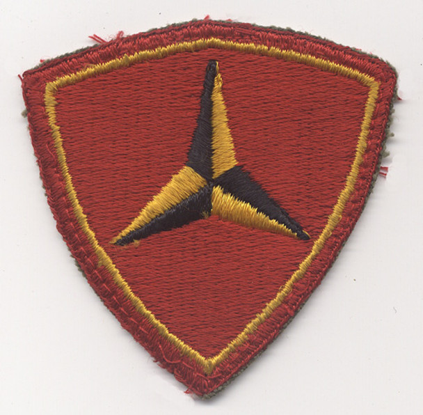 WWII US Marine Corps 3rd Marine Division (MAR) Shoulder Patch