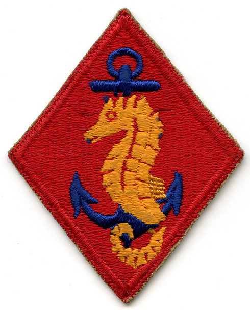WWII US Marine Corps Ship's Detachment Shoulder Patch