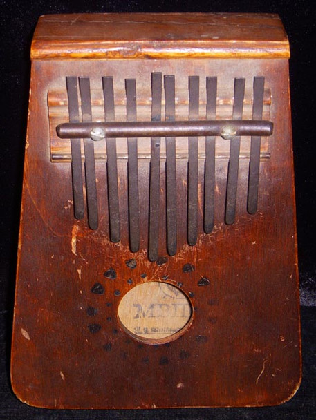 1910s-1920s Mbira Musical Instrument (aka Kalimba, Thumb Piano, Finger Xylophone)