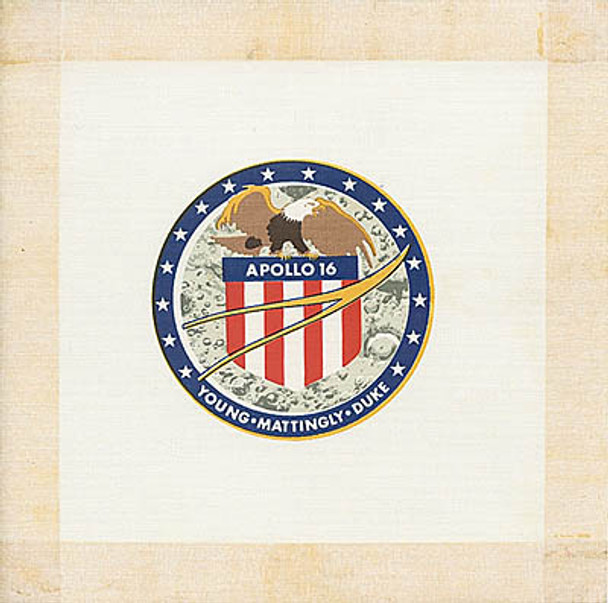 NASA Apollo XVI Beta Cloth Mission Emblem