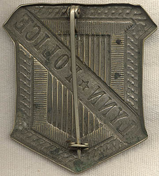 1890s Lynn, Massachusetts Radiator-Style Police Badge