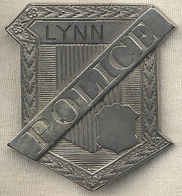 1890s Lynn, Massachusetts Police Radiator-Style Badge