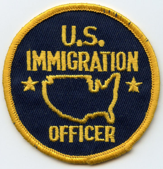 1980s United States Immigration Officer Patch