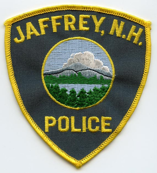 Late 1980s Jaffrey (New Hampshire) Police Patch with Mesh Backing