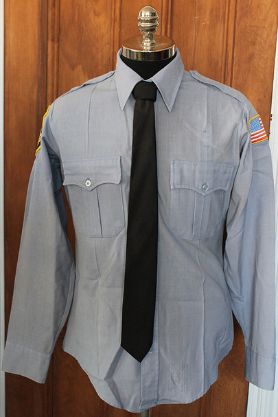 1980's-90's Haverhill, MA Police Officer Uniform Shirt & Two Black Ties<p>NO LONGER AVAILABL