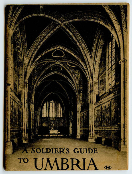WWII "A Soldier's Guide to Umbria" (Italy) Printed In-Theatre