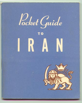 WWII War Dept Pocket Guide To Iran 1943