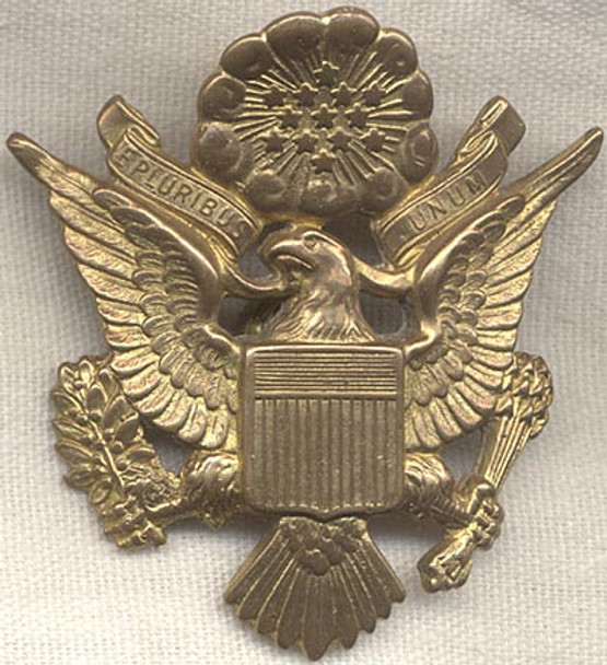 Pre-WWI US Army Officers Hat Badge by Tiffany & Co.