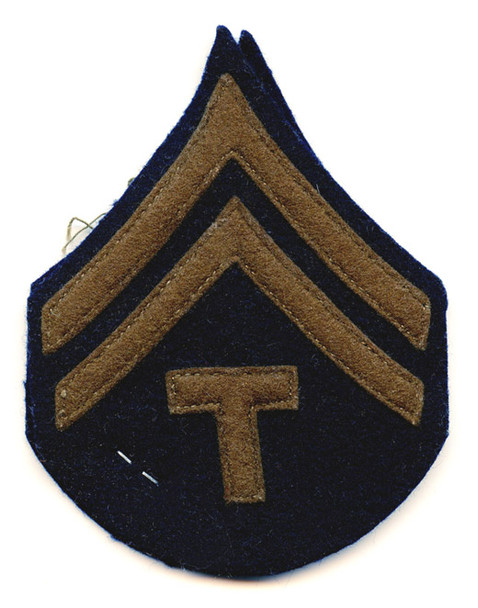 Pair of Early WWII US Army Rank Stripes for Technician 5th Grade