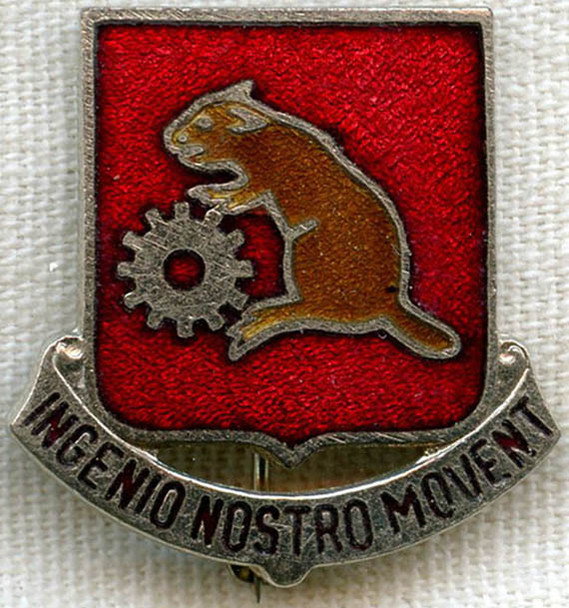 1950s US Army 42nd Engineer Battalion DI