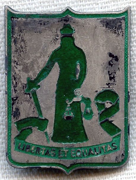 Scarce WWII US Army 722nd MP Battalion Sterling DI