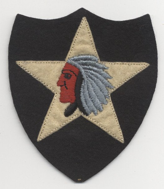 1930s-Early WWII US Army 2nd Infantry Division Shoulder Patch