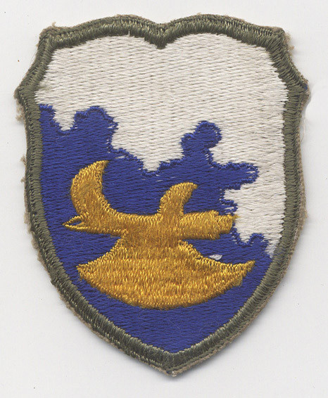 WWII US Army 18th Airborne Division (Ghost Division) Shoulder Patch Without Tab