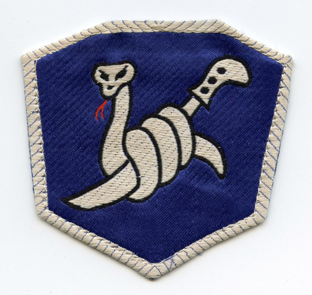 Beautiful Japanese Machine-Made US Army 158th Regimental Combat Team (RCT) Silk Patch