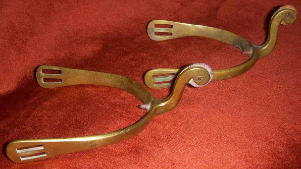 Pair of Civil War Union Cavalry Officers' Spurs<p> NO LONGER AVAILABLE