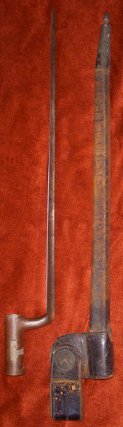 M1816 US Socket Bayonet with Scarce Scabbard