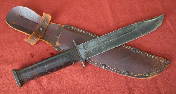 Large WWII US Military-Used 'Commando' Fighting Knife by Western