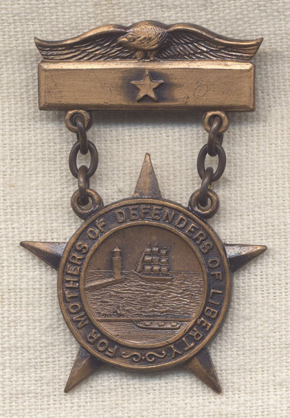 WWI Buffalo, New York War Mothers Medal