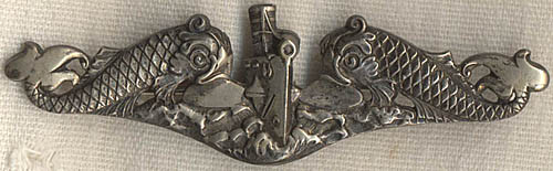 Sterling WWII USN EM Dolphin by Meyer