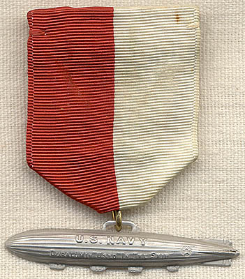 1930s US Navy Zeppelin Duralumin Medal