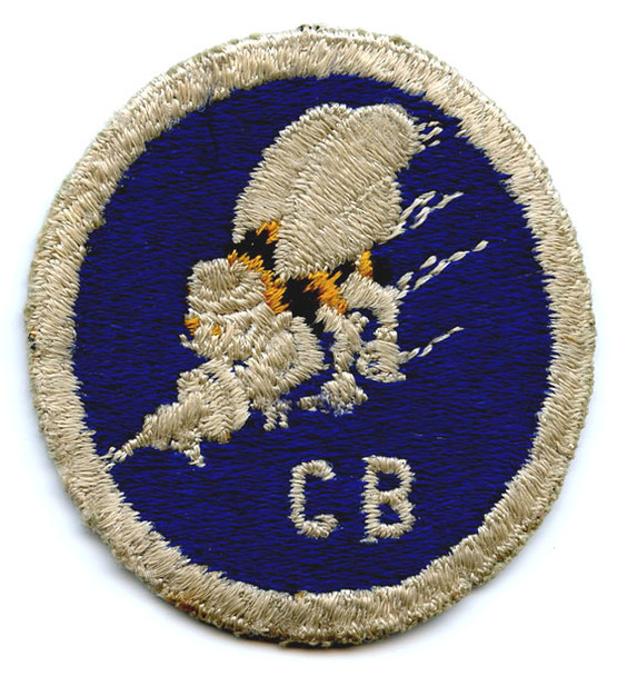 WWII Ist Type US Navy "Seabees" Patch