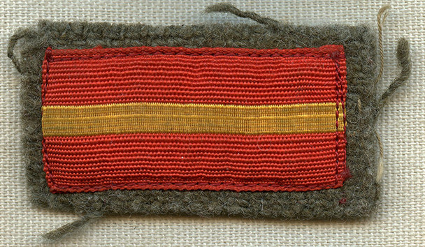 Scarce WWII Imperial Japanese Army Lance Corporal Collar Insignia