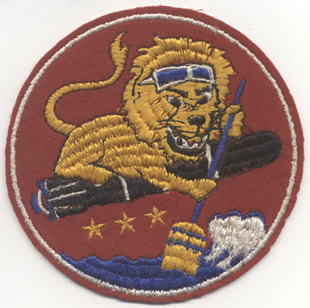 Circa 1948-1950 US Navy VA-15 Attack Squadron Flight Jacket Patch