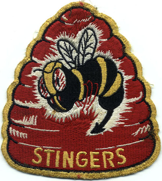 Korean War American-Made US Navy VF-113 "Stingers" Squadron Patch