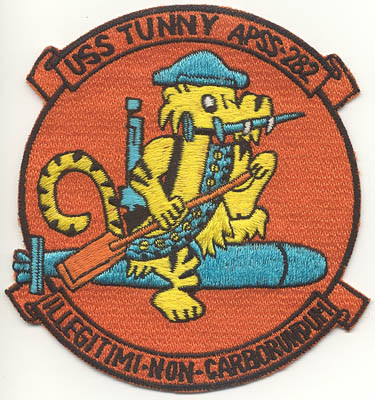 Minty USS Tunny APSS-282 Japanese-Made Patch