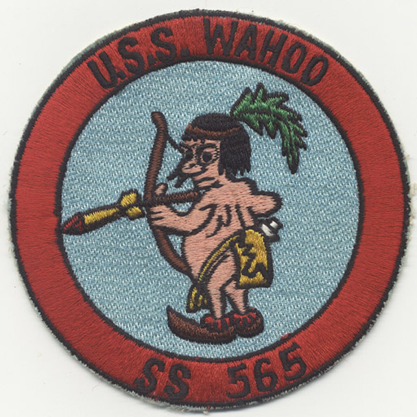 Japanese-Made US Navy USS Wahoo SS-565 Submarine Patch