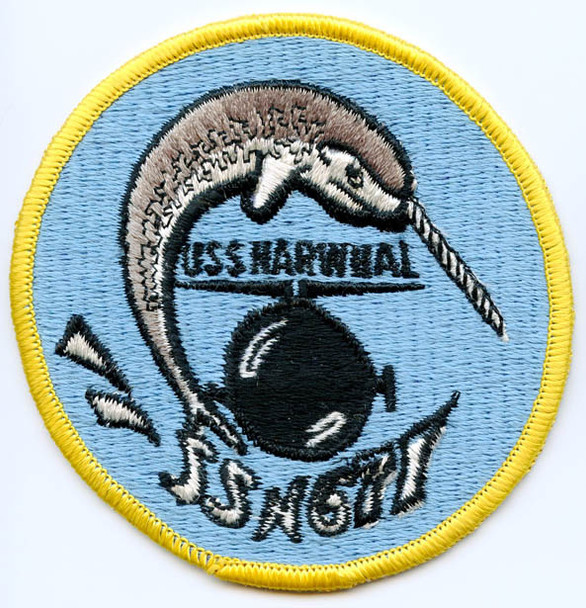 1960s Submarine Patch for USS Narwhal (SSN-671)