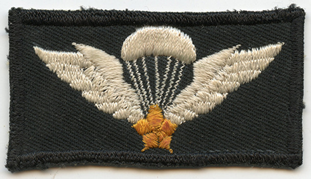 Nice Early 60's RVN Army Master Parachutist Badge in Bevo Weave