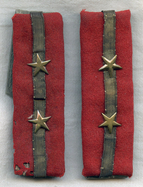 Nice Matched Pair of WWII Japanese Army Sergeant Rank Straps