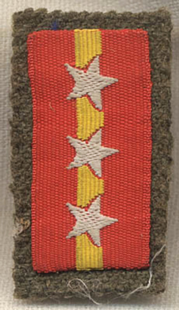 WWII Japanese Rank Collar Insignia