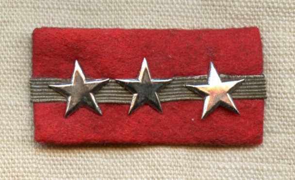 Early WWII Imperial Japanese Army Sergeant(Gunso) Rank Collar Tab