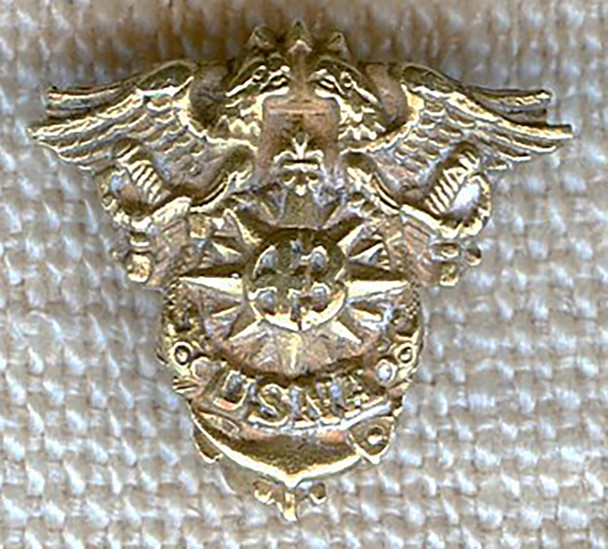 Beautiful USNA Naval Academy Annapolis 1943 Class Pin Lapel or Sweetheart Pin Size