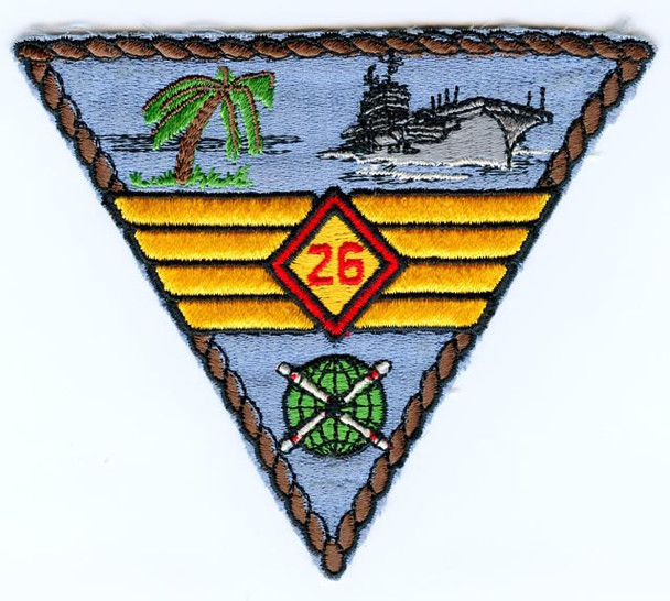 1970s USMC Marine Air Group 26 (MAG-26) Jacket Patch